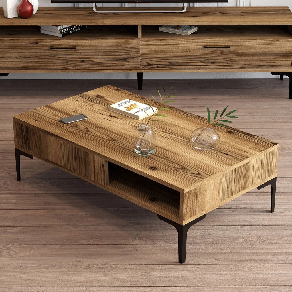 ****
Mesa de Centro Istanbul – Nogueira – 105x32,6x60 cm
**