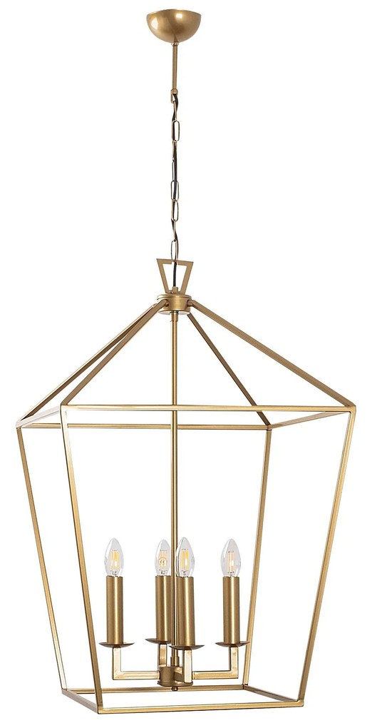 Chandelier Till – Dourado – 50 x 71 x 123 cm