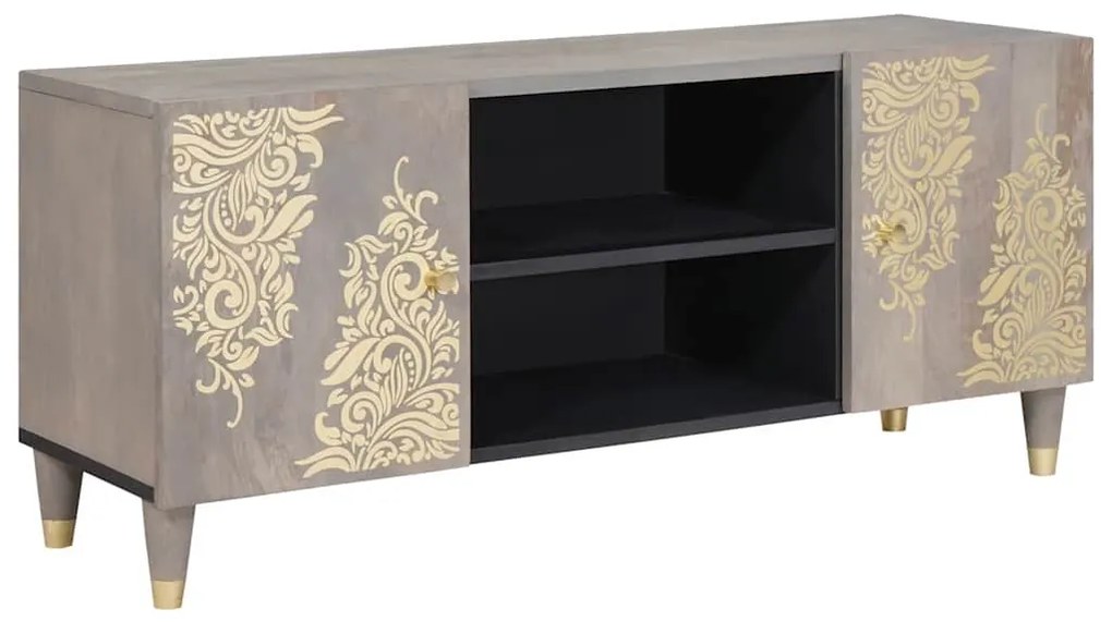 vidaXL Gabinete para TV com prateleira Cinzeto 105 x 33 x 46 cm