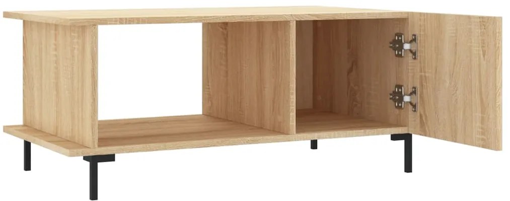 Mesa de centro 90x50x40 madeira processada carvalho sonoma