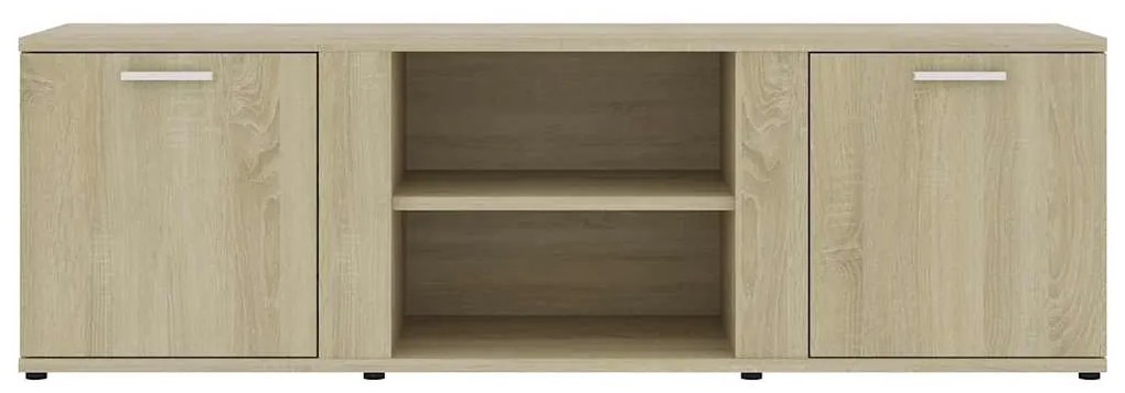 Móvel de TV 120x34x37 cm derivados de madeira carvalho sonoma