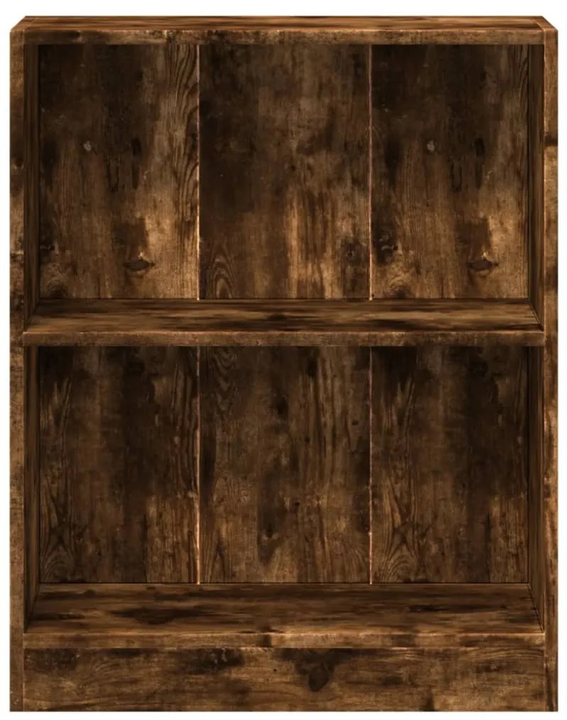 Estante 60x24x76 cm derivados de madeira carvalho fumado