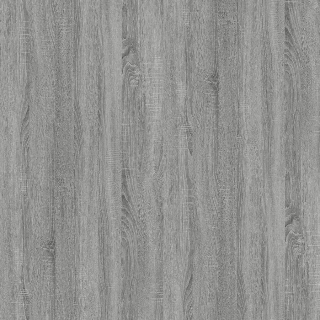 Mesa de centro 100x45x45cm derivados madeira/ferro cinza sonoma