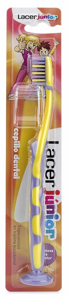 Escova de Dentes Para Crianças Lacer Ventosa Júnior