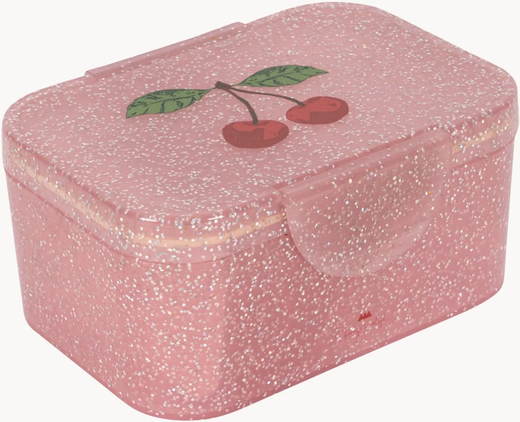 Lancheira com glitter para crianças Cherry