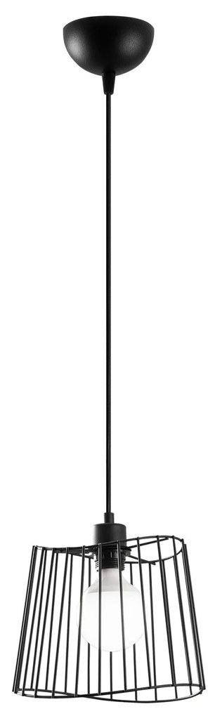 Chandelier Byisoo – Preto – 25 x 25 cm