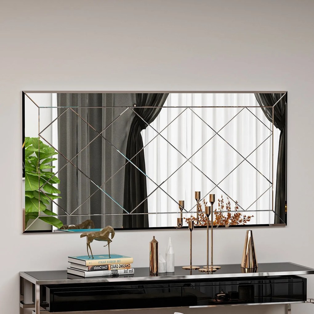 Espelho Pauli – Branco – 60 cm x 120 cm
