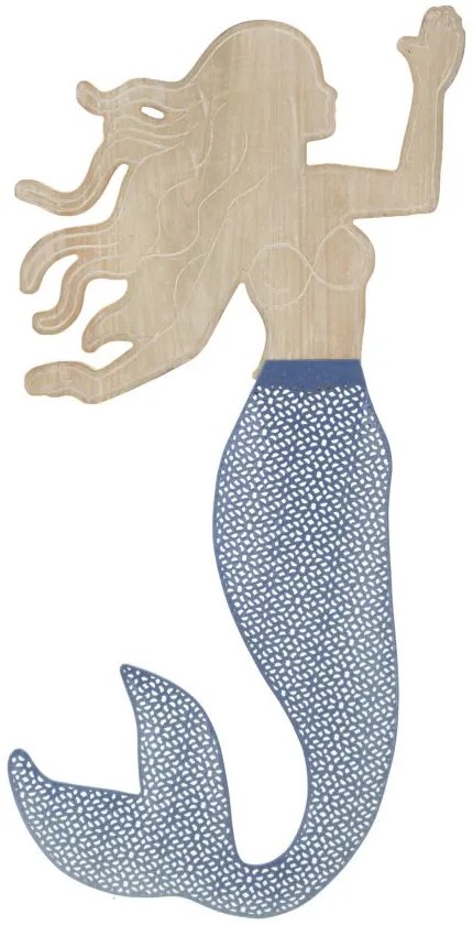 ESCOVA DE PAREDE SIRENE 30,5X2X60 CM