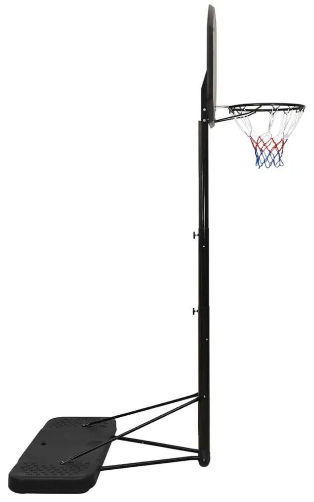 Tabela de basquetebol 258-363 cm polietileno preto