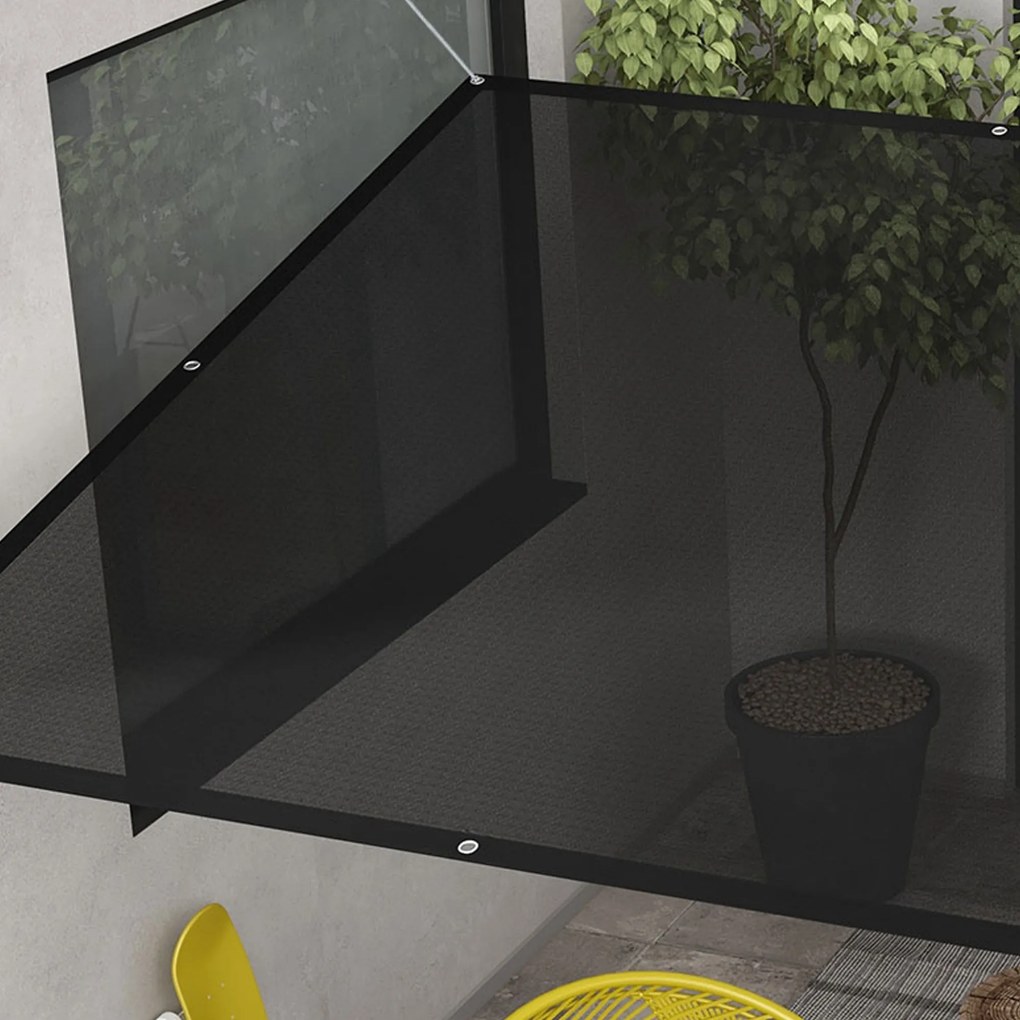 Vela de Sombra Retangular 3x2 m Toldo Vela para Jardim Proteção Solar