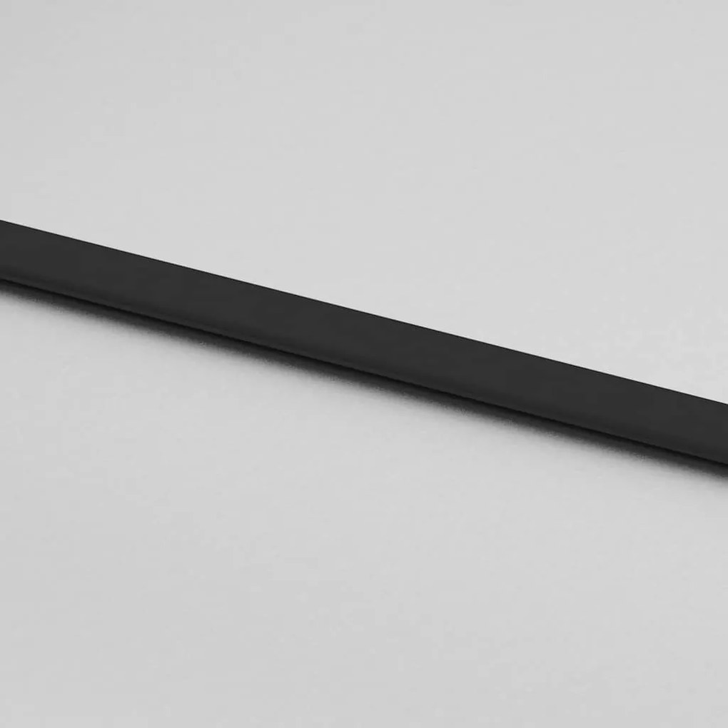 Porta deslizante c/ conj. ferragens 76x205cm vidro ESG preto
