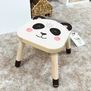 Autocolante para cadeira IKEA FLISAT - Panda