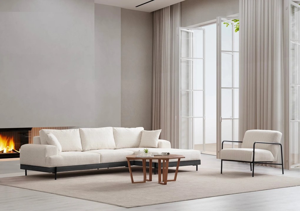 Sofá de Canto Eti – Branco – 280 x 170 cm