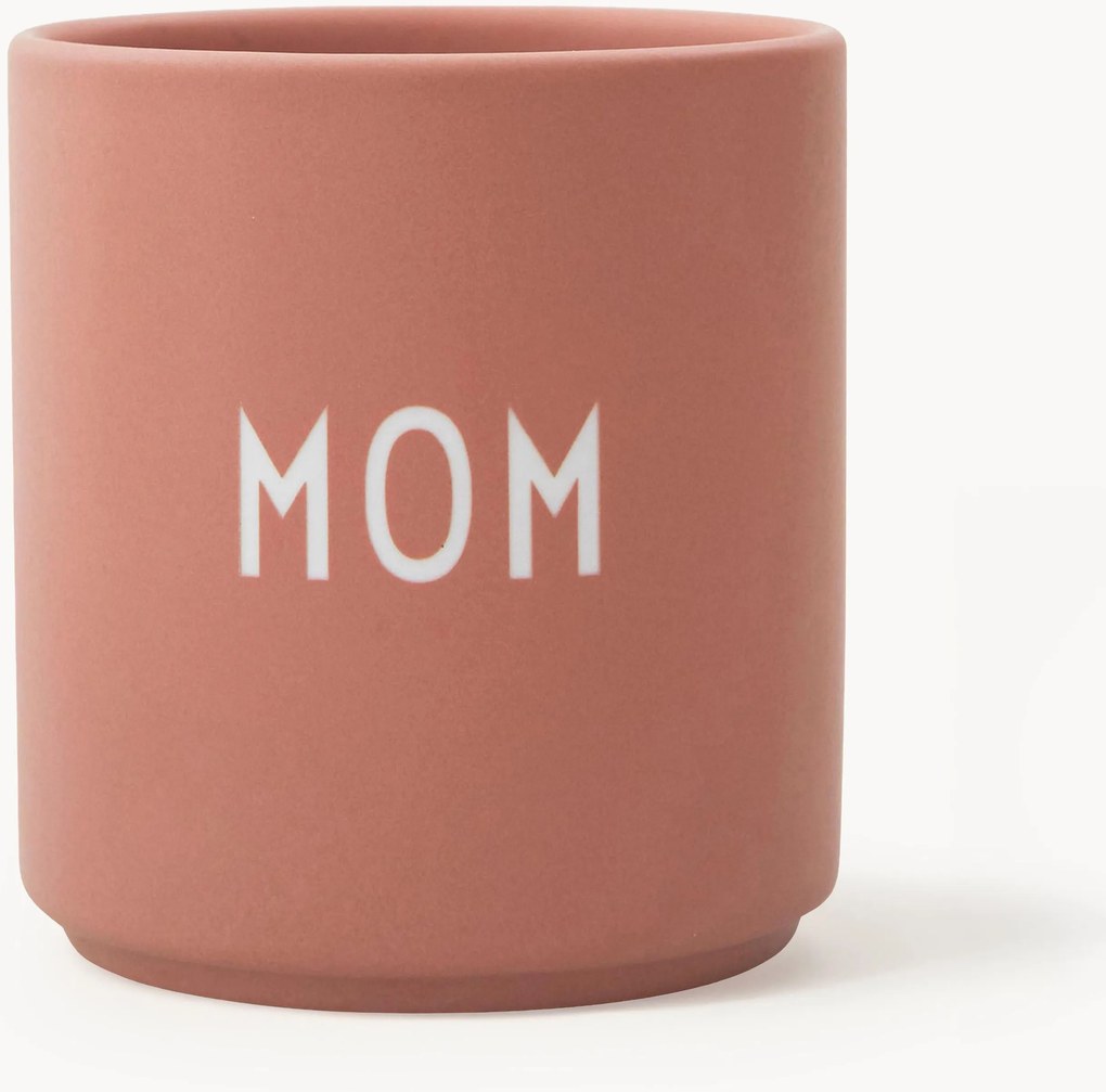 Chávena com inscrição Favourite Mom/Love