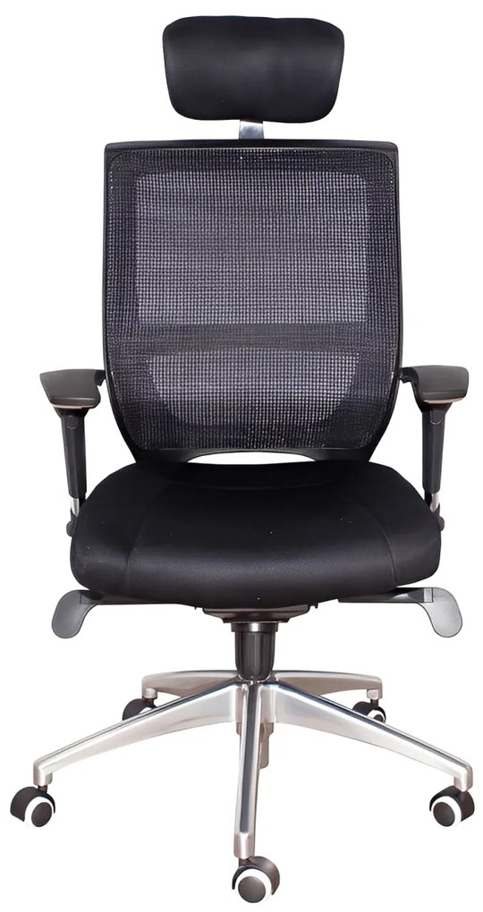 Cadeiras de Escritorio Executivas com Braços e Rodas Mesh Executive