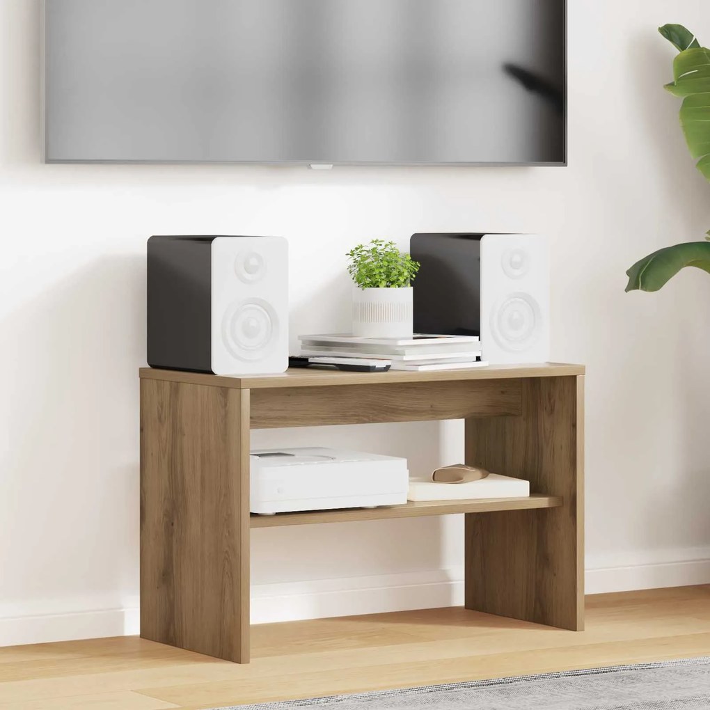 vidaXL Gabinete para TV Carvalho Artesanal 60 x 30 x 40 cm