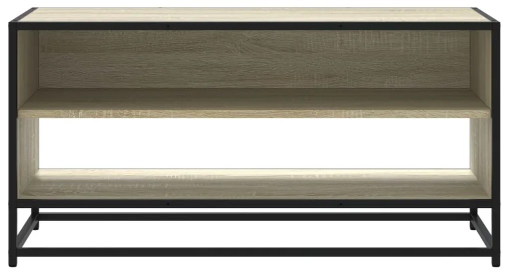 Móvel TV 91x40x46 cm derivados madeira/metal carvalho sonoma
