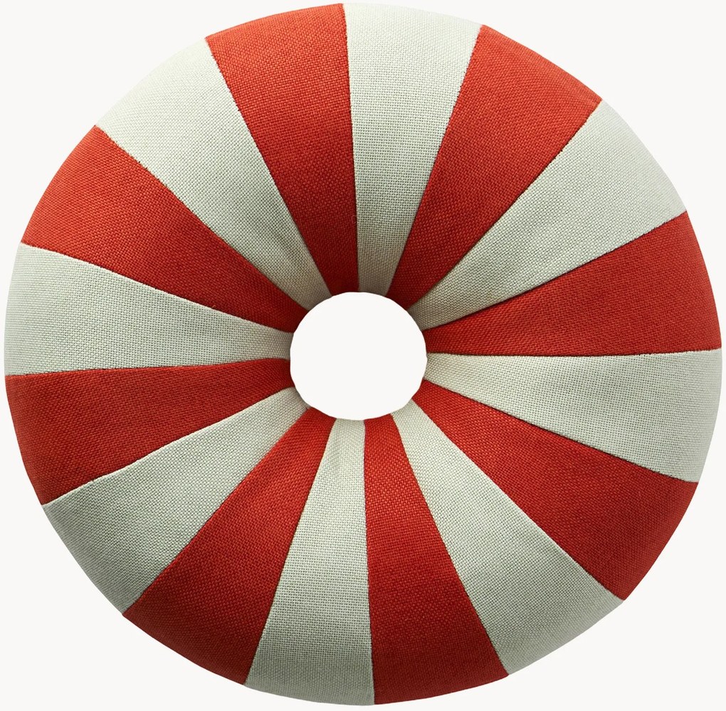 Almofada redonda às riscas Float