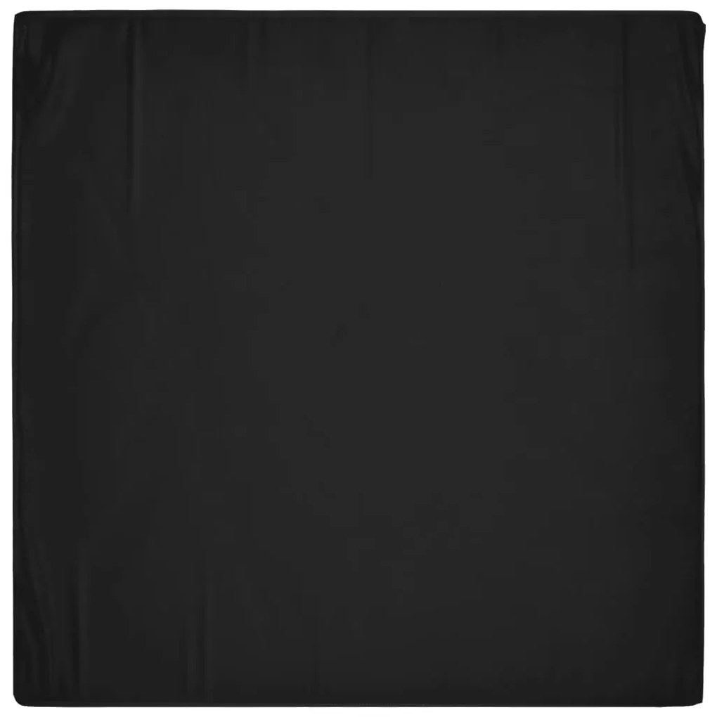 Capa para mobília de jardim 8 ilhós 132x132x80 cm quadrado