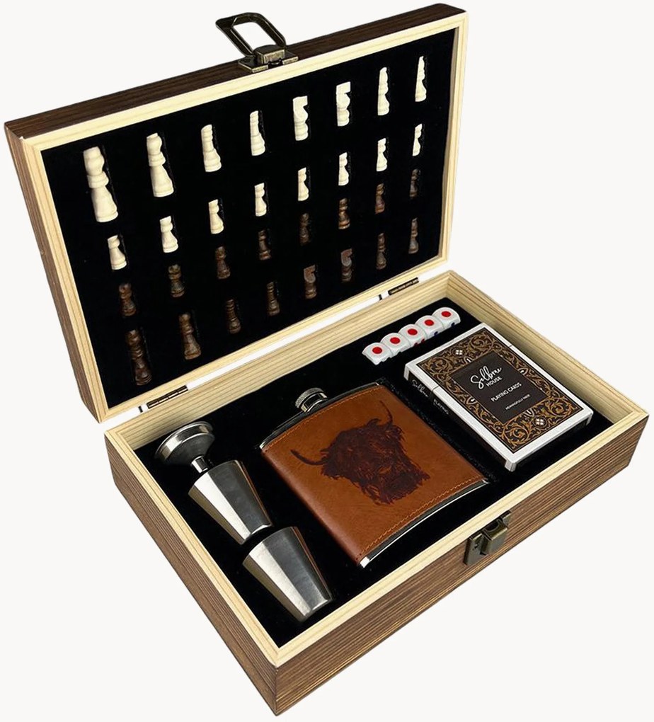 Conjunto de jogos Highland Cow