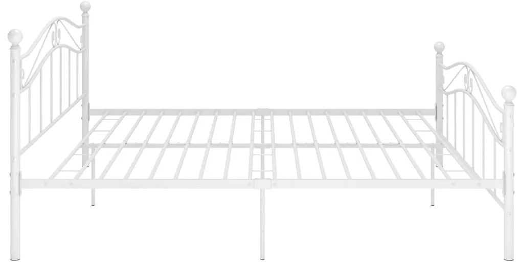 Estrutura de cama metal 200x200 cm branco