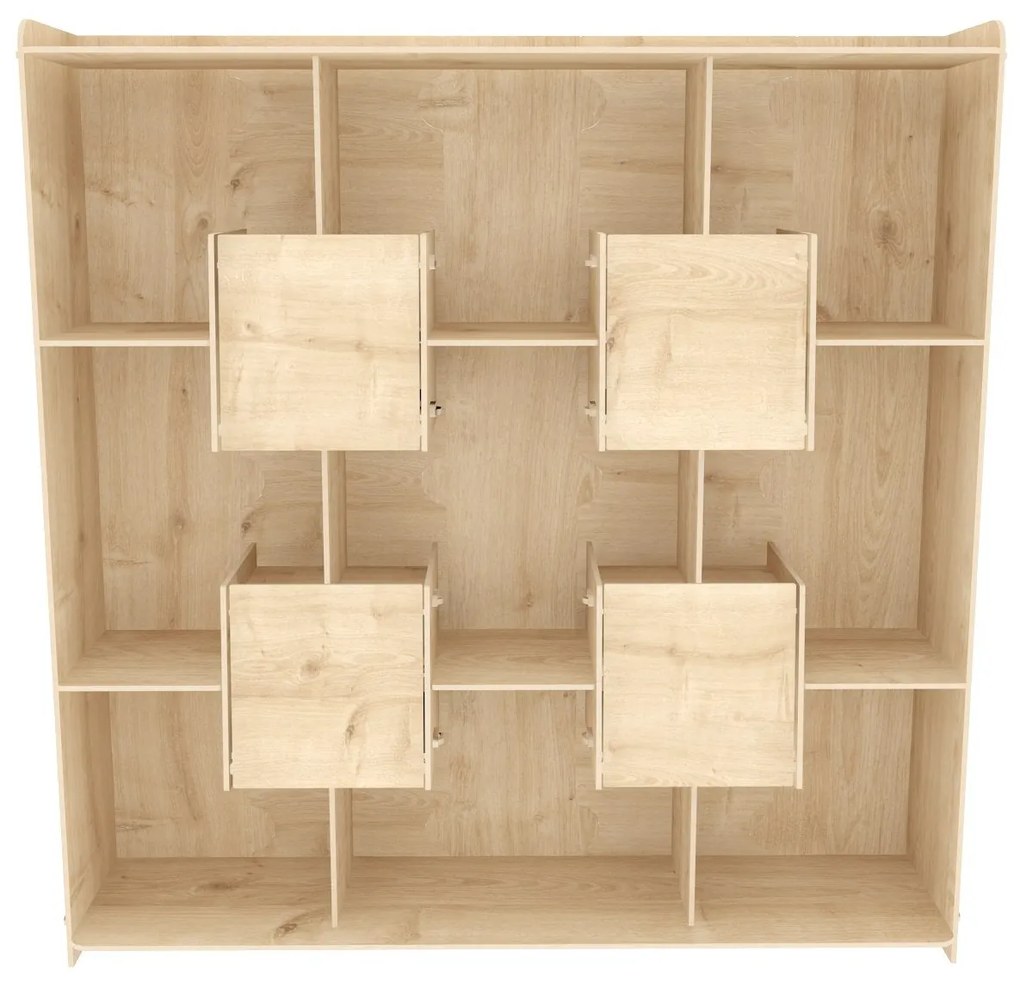 Estante Alimo – Carvalho – 136,7x138x27,5 cm