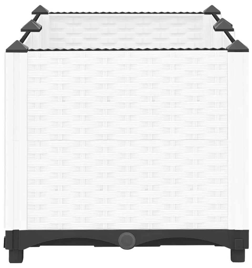Canteiro elevado 80x40x38 cm polipropileno