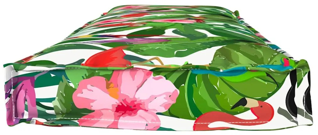 Almofada de Palete para Banco Tropical Jungle 140x40x8 cm em Tecido Ox