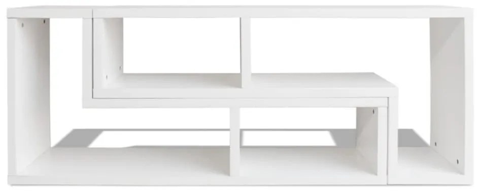 Móvel TV duplo L branco
