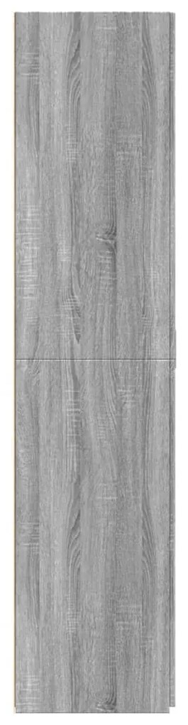 Armário alto 70x42,5x185 cm derivados madeira cinzento sonoma