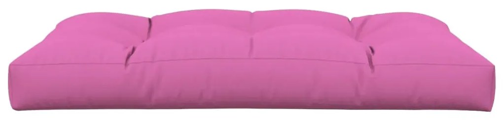 Almofadão para sofá de paletes 120x80x12 cm tecido rosa