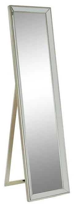 Espelho de pé DKD Home Decor Prata Chic (40.5 x 4 x 160 cm)