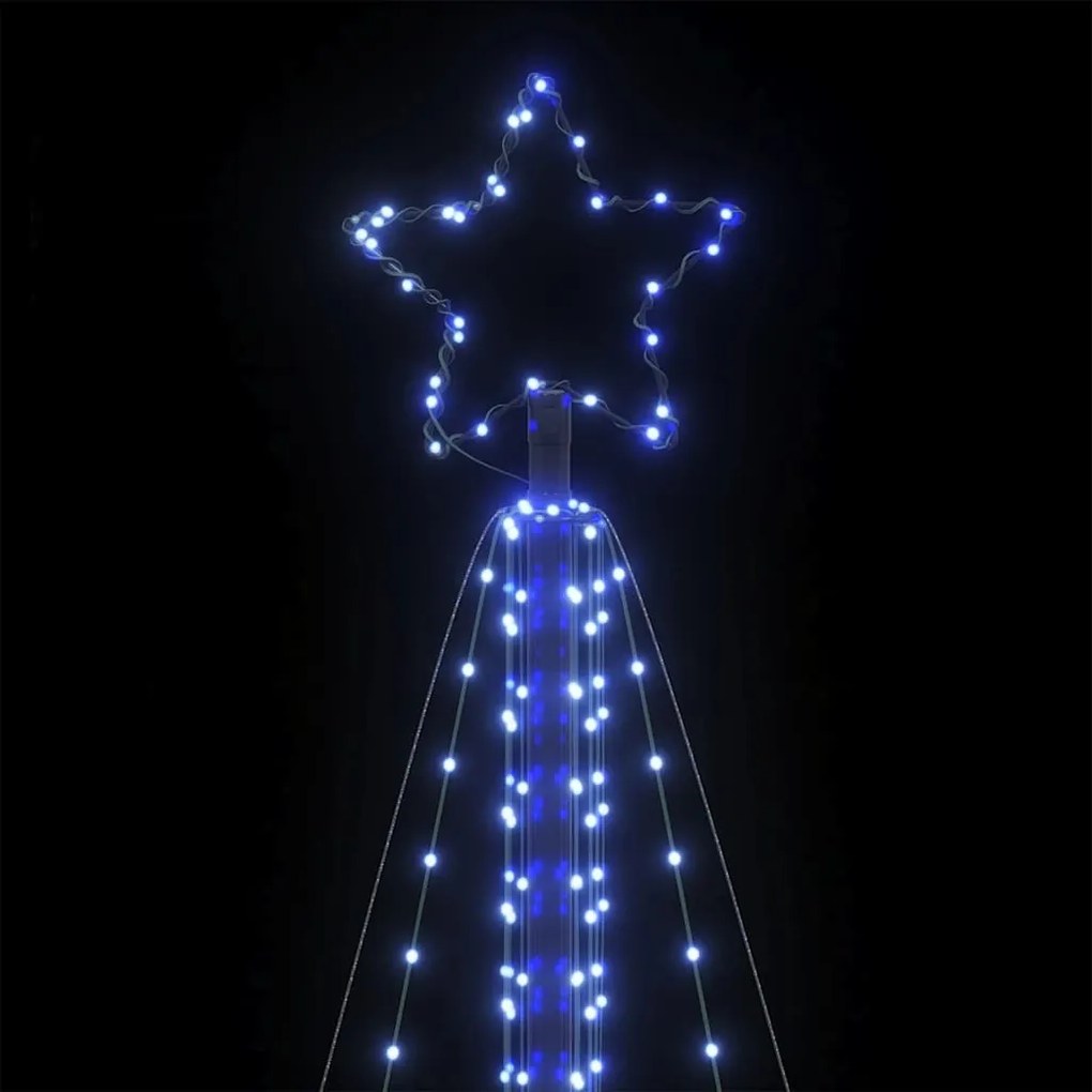 Árvore de Natal LED 861 LEDs Azul 478 cm