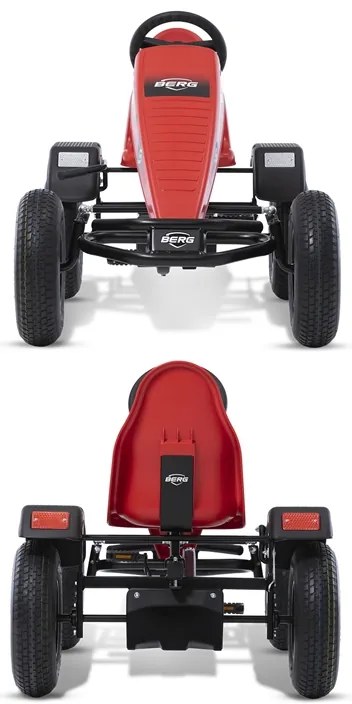 BERG XL BASIC SUPER RED BFR Kart A PEDAIS CRIANÇAS E ADULTOS +5 ANOS