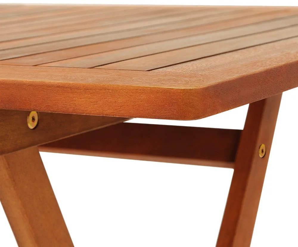 Conjunto de jardim Sydney Comfort de 5 peças em madeira de acácia com certificação FSC®