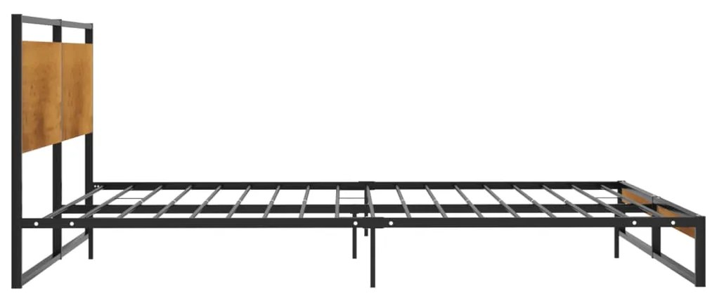 Estrutura de cama 140x200 cm metal