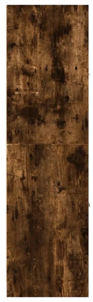 Armário boticário 40x41x144,5cm deriv. madeira carvalho fumado