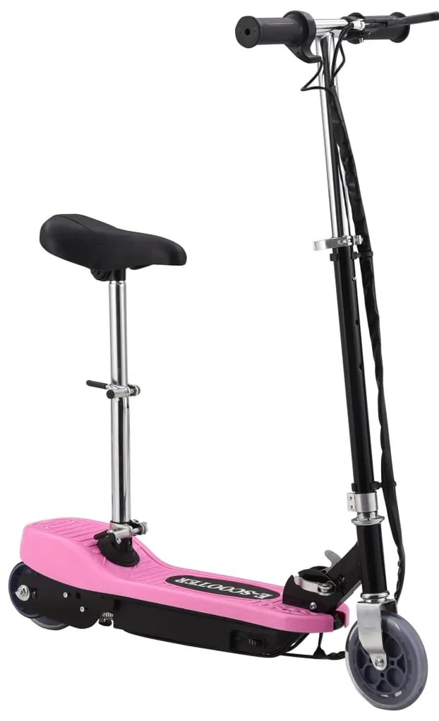 Trotinete/scooter elétrica com assento 120 W rosa