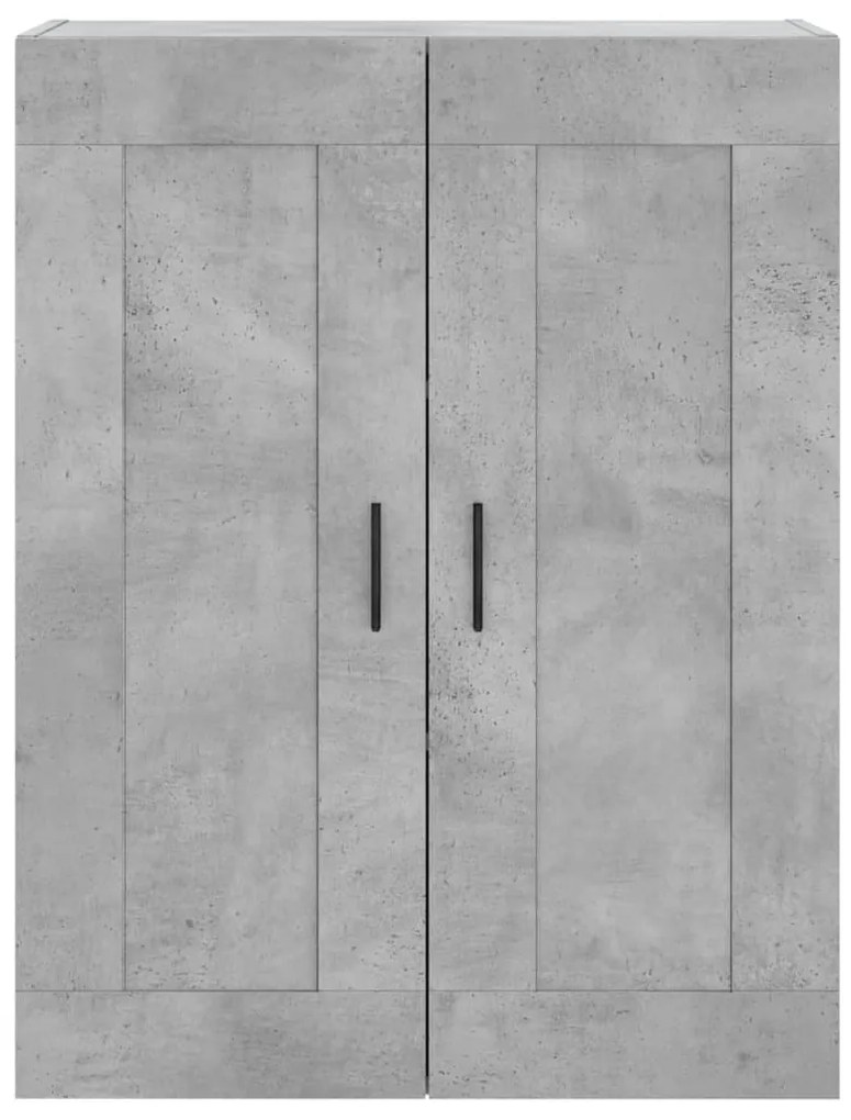 Armário alto 69,5x34x180 cm derivados de madeira cinza cimento