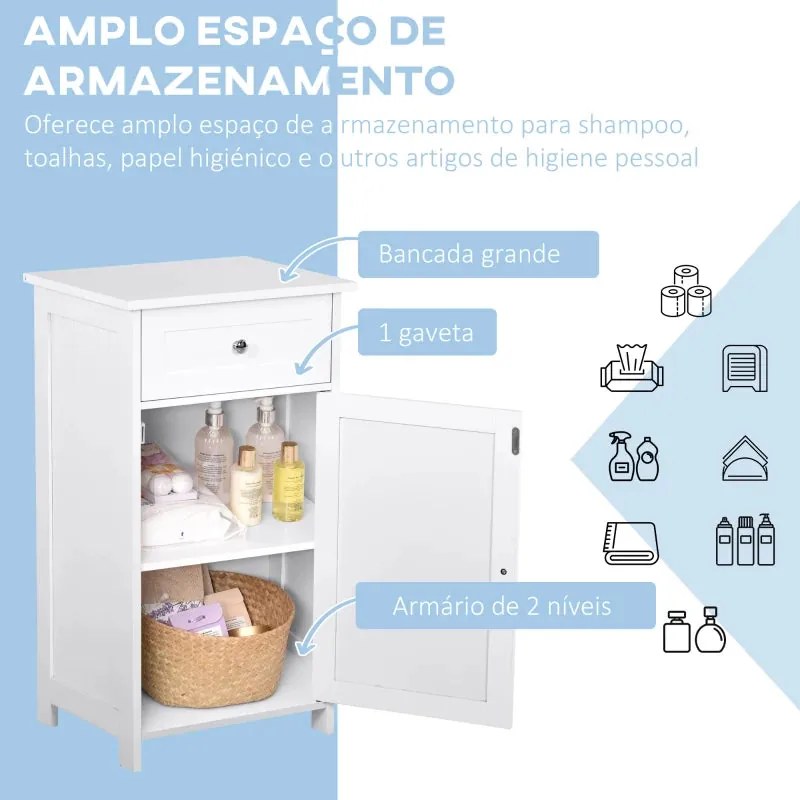 Móvel de Apoio Klime de Casa de Banho - Design Moderno