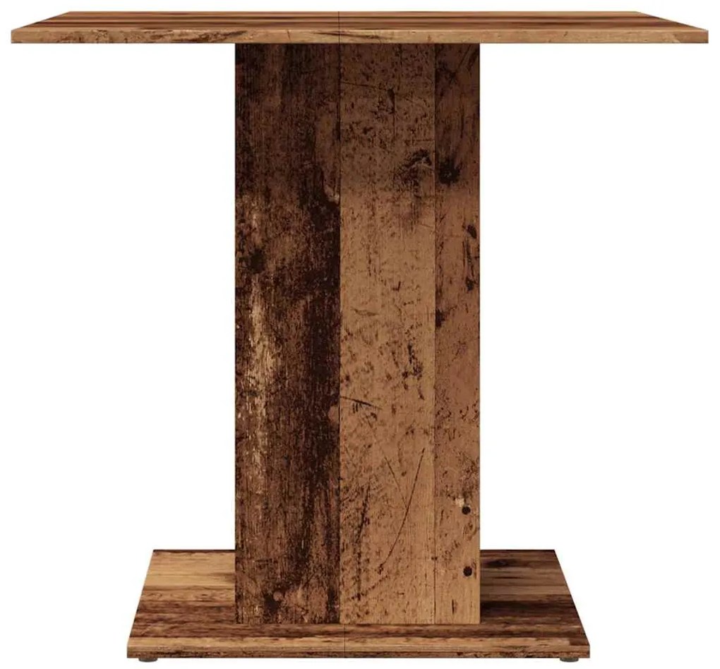 Mesa de jantar 80x80x75 cm derivados de madeira madeira velha