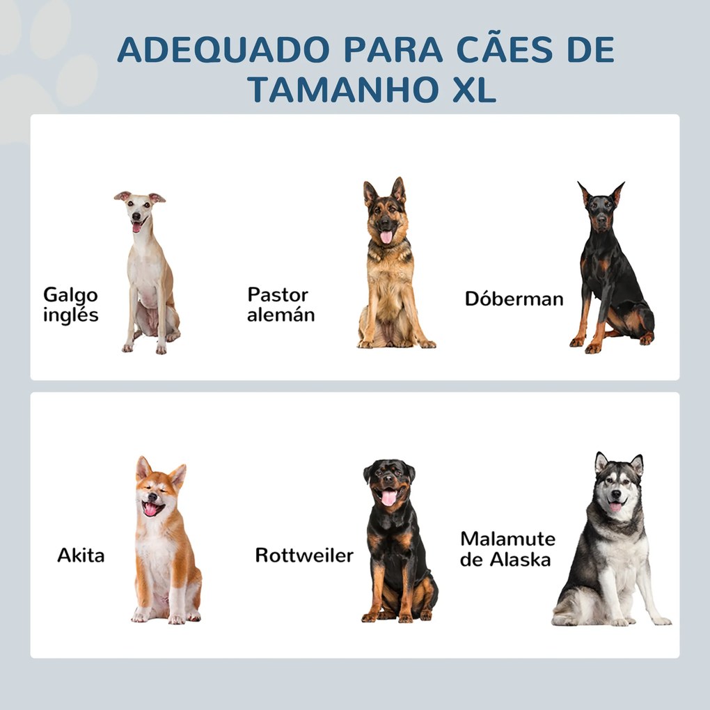 Comedouro Elevado para Cães com 2 Tigelas de Aço Inoxidável e Espaço de Armazenamento Oculto 60x30x41 cm Branco