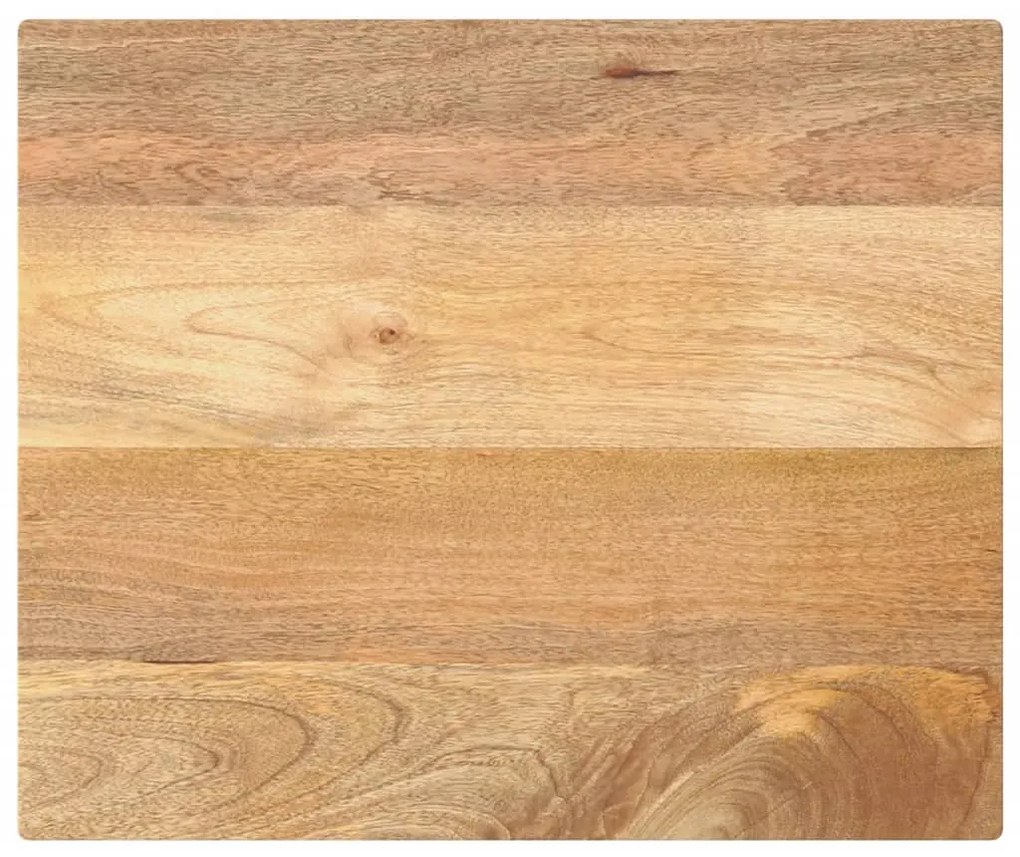 vidaXL Tampo de mesa retangular 60x50x2,5 cm mangueira maciça