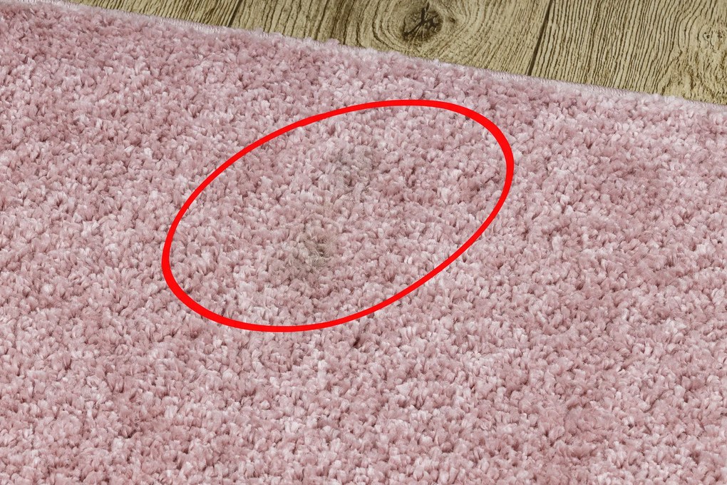 Tapete BERBER 9000 rosa Franjas berbere marroquino shaggy - PRODUTO DE SEGUNDA GRAU