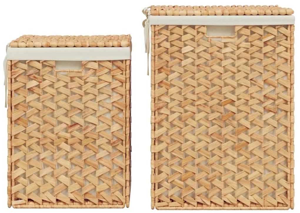 Cestos para roupa suja 2 pcs jacinto de água