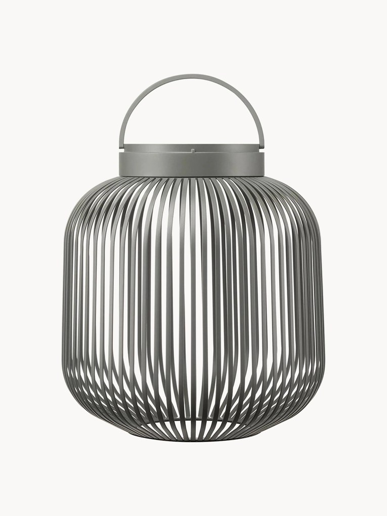 Candeeiro de mesa LED portátil para exterior Lito, Alt 30 cm