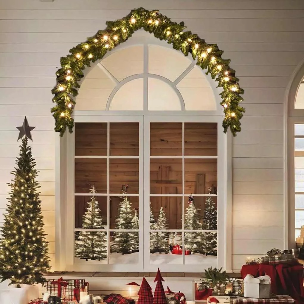 Grinalda de Natal com luzes LED 5 m