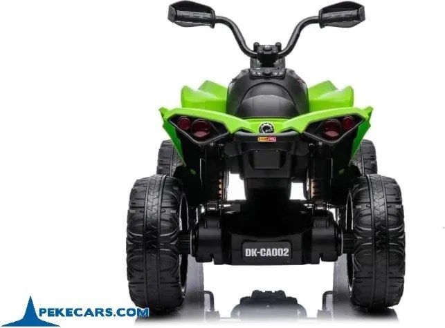 Moto 4 elétrica para crianças 1 a 5 anos, 24V 4x4 Can-Am Renegade Verde