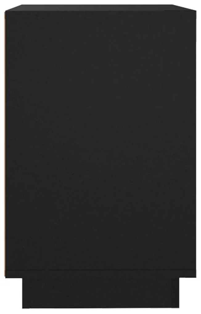 Aparador 102x35x60 cm derivados de madeira preto