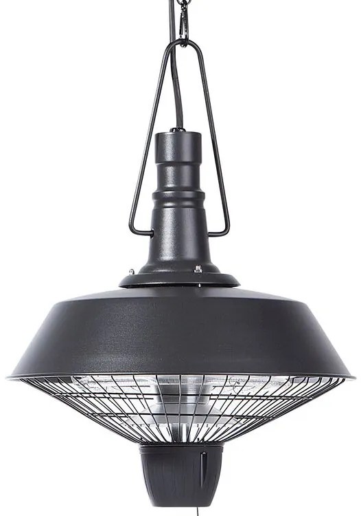 Aquecedor elétrico de teto para exterior cinzento AMIATA Beliani